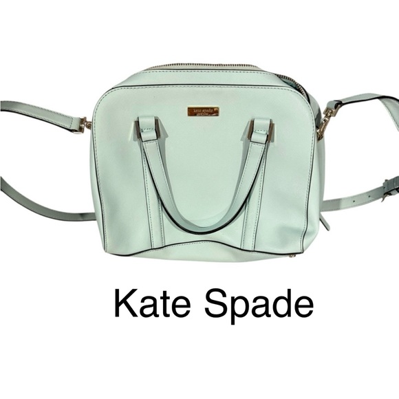 kate spade Handbags - Authentic Kate Spade Newbury Lane  Loden Leather Larger Satchel Bag.